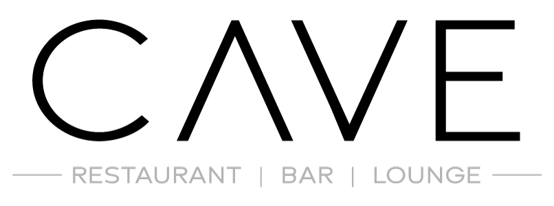 Cave Restaurant Lounge Logo schwarz